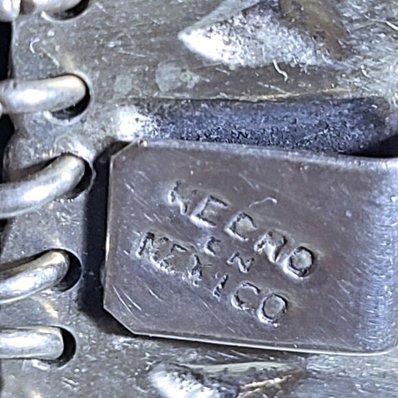 Vintage Boho-style Mexican Silver Bracelet - Picture 3 of 8